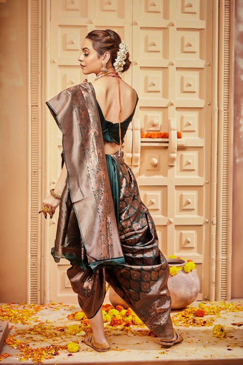 Banarasi Soft Silk Party Wear Saree - Timeless Elegance in Every Drape